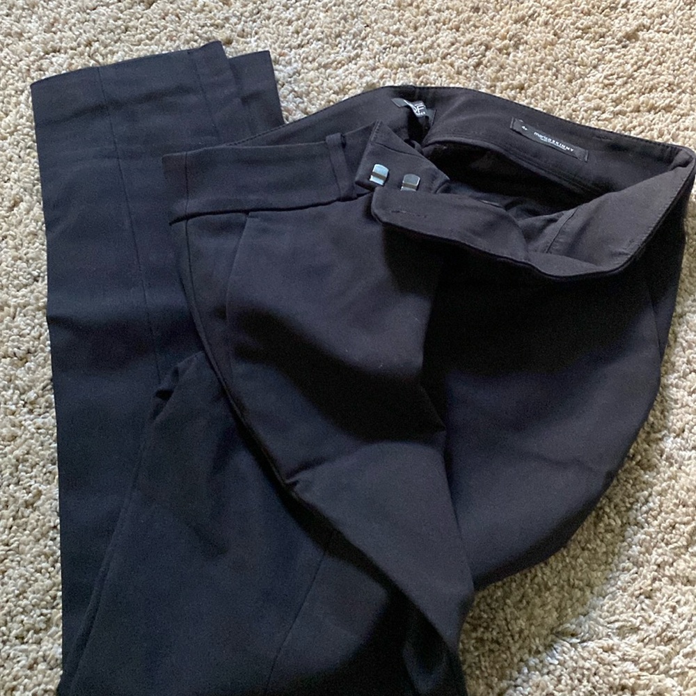 Loft size 4 Marissa skinny black pants